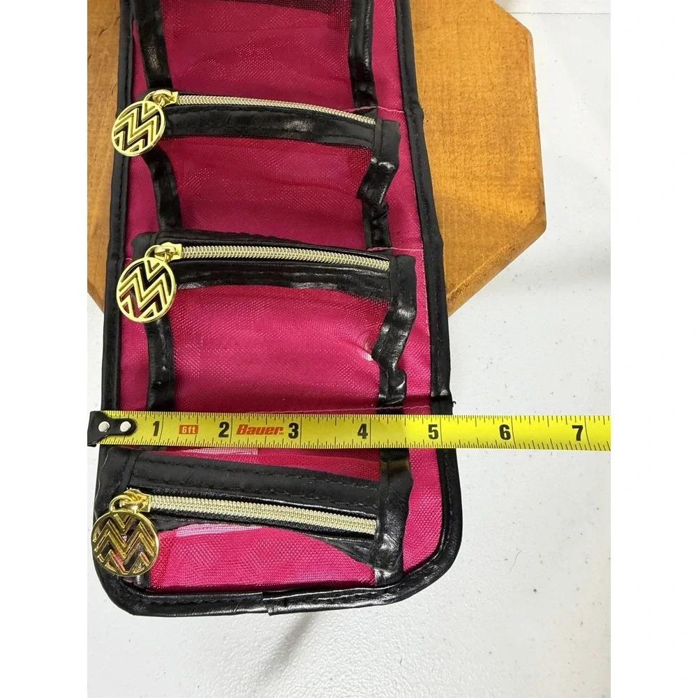 Macbeth Collection‎ Margaret Josephs Floral Travel Jewelry Organizer Roll Case